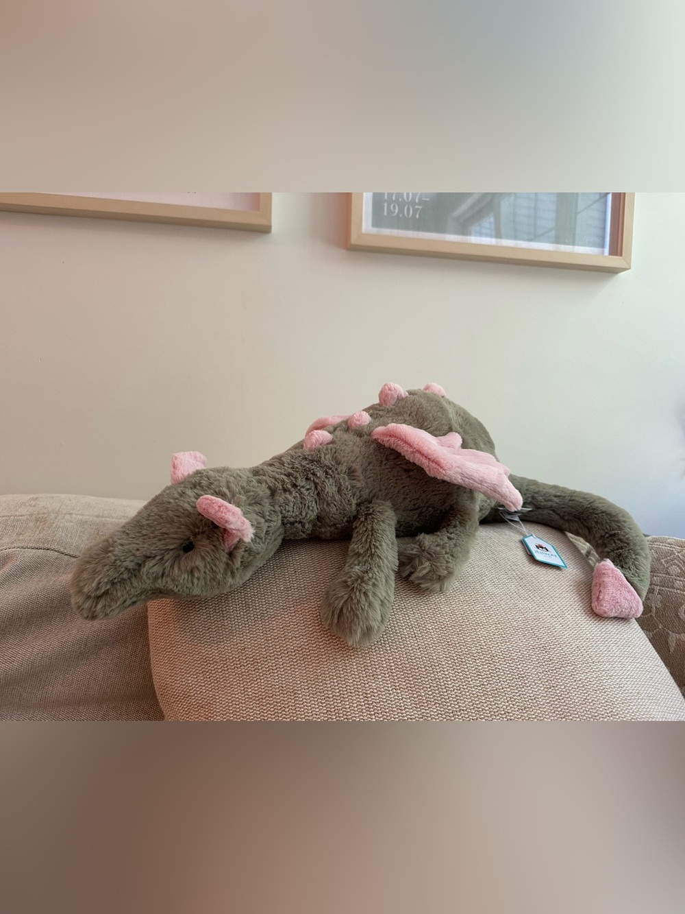 BNWT Jellycat Malachy Dragon